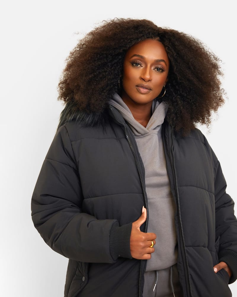 4x puffer jacket top